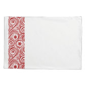 Pillowcase-Schneeflocken Kissenbezug (Rückseite)