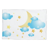 Pillowcase Set-I Liebe Sie zum Mond und zurück Kissenbezug (Rückseite-Links)