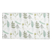 Pillowcases - Sommerliche Blätter Kissenbezug (Rückseite-Links)