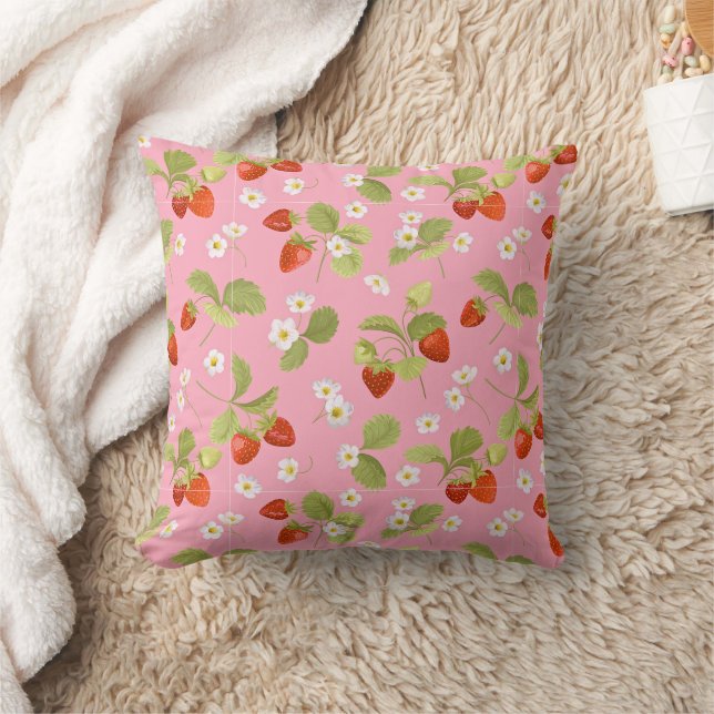 Pillows Garden Fresh Erdbeeren Kissen (Decke)