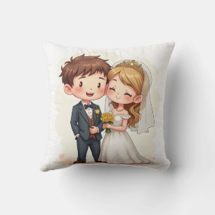 Pillows-Kissen zum Hochzeitstag Kissen