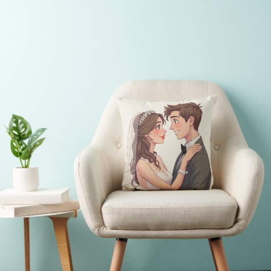 Pillows-Kissen zum Hochzeitstag Kissen (Stuhl )