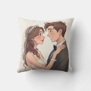 Pillows-Kissen zum Hochzeitstag Kissen