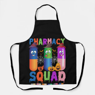 Pills Pharmacy Pharmaceuticals Squad Halloween Cos Schürze