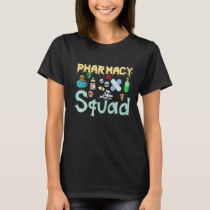 Pills Pharmacy Squad Halloween Costume T-Shirt