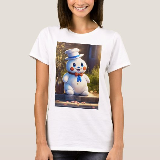 "Pillsbury Doughboy: Kawaii Kitchen Companion" T-Shirt (Vorderseite)