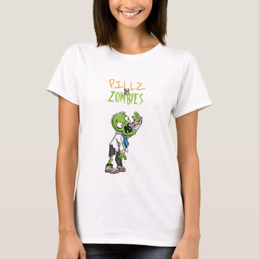 Pillz vs Zombies T-Shirt (Vorderseite)