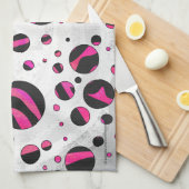 Piloka Dot Zebra Küchentuch (Viertel Falte)