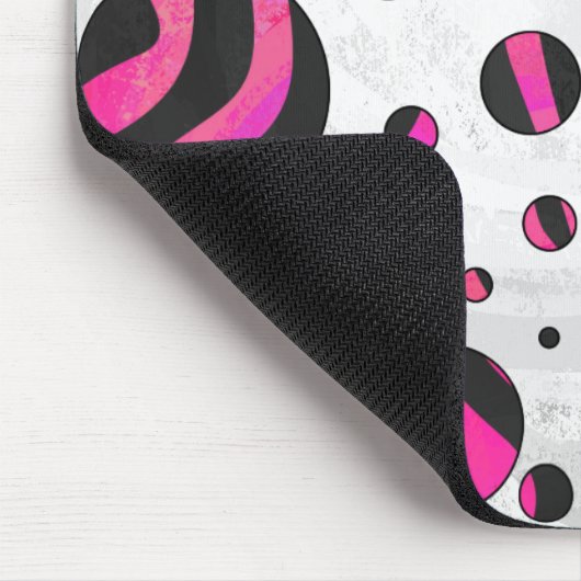Piloka Dot Zebra Mousepad (Ecke)
