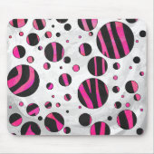 Piloka Dot Zebra Mousepad (Vorne)