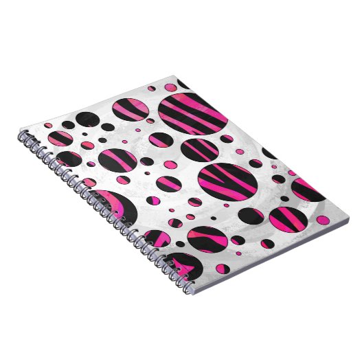 Piloka Dot Zebra Notizblock (Rechte Seite)