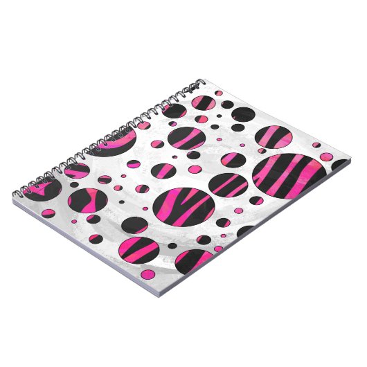 Piloka Dot Zebra Notizblock (Linke Seite)