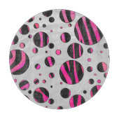 Piloka Dot Zebra Schneidebrett (Vorderseite)