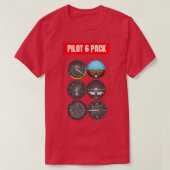 Pilot 6 Pack 1 T-Shirt (Design vorne)