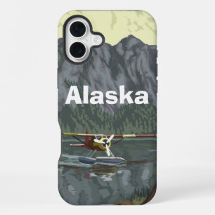 Pilot Alaska Flugzeug iPhone 16 Plus Hülle