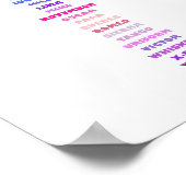 Pilot Alphabet für Kinder ABC-Lernen Poster (Ecke)