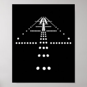 Pilot Art für Frauen Luftfahrzeug Poster