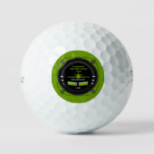 Pilot Aviation Geek Golfball (Vorderseite)