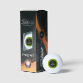 Pilot Aviation Geek Golfball (Verpackung)