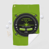 Pilot Aviation Geek Golfhandtuch (Insitu)