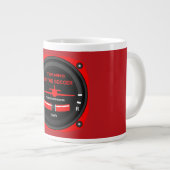 Pilot Aviation Geek Jumbo-Tasse (Vorderseite Rechts)