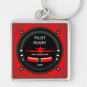 Pilot Aviation Geek Schlüsselanhänger
