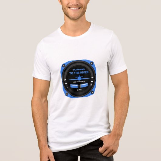 Pilot Aviation Geek Tri-Blend Shirt (Vorderseite)