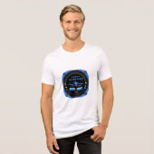 Pilot Aviation Geek Tri-Blend Shirt (Vorderseite voll)