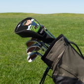 Pilot Aviation Industry Golfer beim Golf Golf Headcover (In SItu)