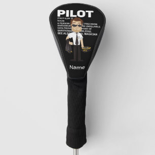 Pilot Aviation Industry Golfer beim Golf Golf Headcover