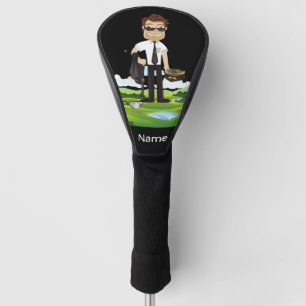 Pilot Aviation Industry Golfer beim Golfball Golf Headcover