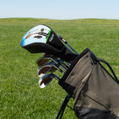Pilot Aviation Industry Golfer beim Golfball Golf Headcover (In SItu)