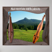 PILOT BERG NORTH CAROLINA POSTER (Vorne)
