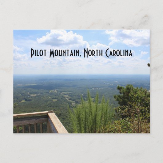 Pilot Bergurlaub Keepake North Carolina Postkarte (Vorderseite)