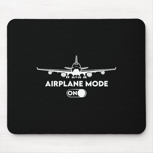 Pilot C172 Flug Geschenk Flugzeug Modus Mousepad (Vorne)