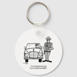 Pilot Cartoon 5214 Schlüsselanhänger