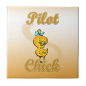 Pilot Chick Fliese (Vorderseite)