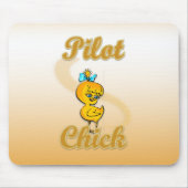 Pilot Chick.png Mousepad (Vorne)