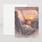 Pilot Cleared for Retirement  Mitteilungskarte (Vorne/Hinten)