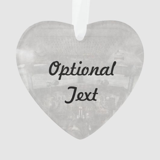 Pilot - Cockpit - Wir brauchen ein oder zwei Pilot Ornament (Rückseite)