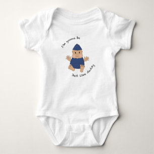 Pilot Daddy Baby Strampler