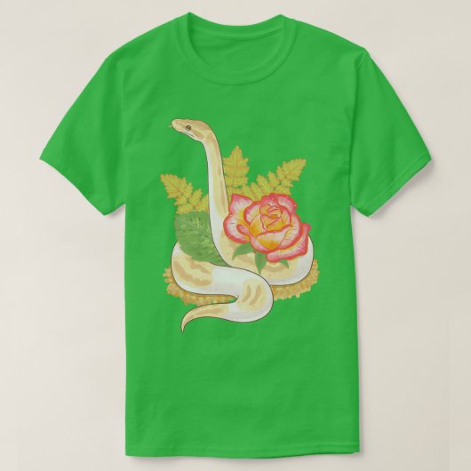 Pilot der Ball-Python T-Shirt (Design vorne)