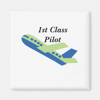 Pilot der ersten Klasse Magnet