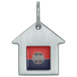 Pilot eines Funky-Flugzeug-Flugzeugs Tiermarke