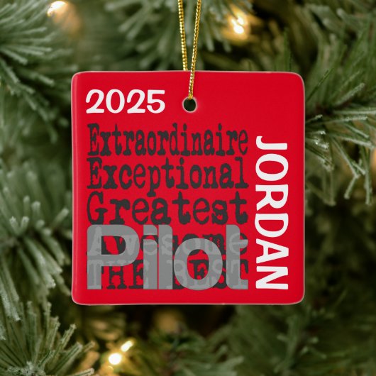 Pilot Extraordinator CUSTOM Keramikornament (Baum)