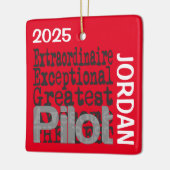Pilot Extraordinator CUSTOM Keramikornament (Links)