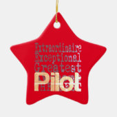 Pilot Extraordinator Keramik Ornament (Vorne)