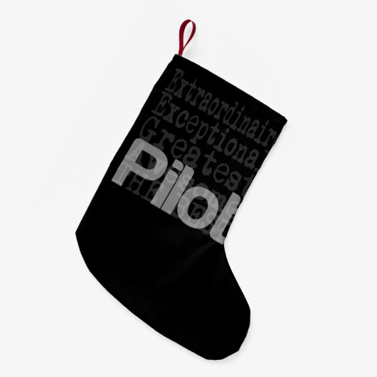 Pilot Extraordinator Kleiner Weihnachtsstrumpf (Vorderansicht (hängend))