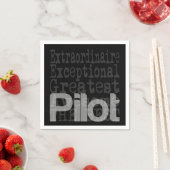 Pilot Extraordinator Serviette (Beispiel)