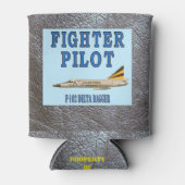 PILOT F-102 DELTA DAGGER DOSENKÜHLER (Vorderseite)